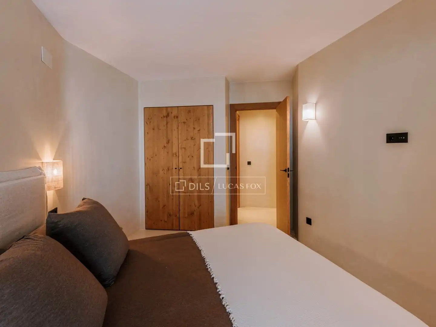 Schlafzimmer von Wohnung zum Verkauf in Eivissa mit Klimaanlage, Heizung und Privatgarten