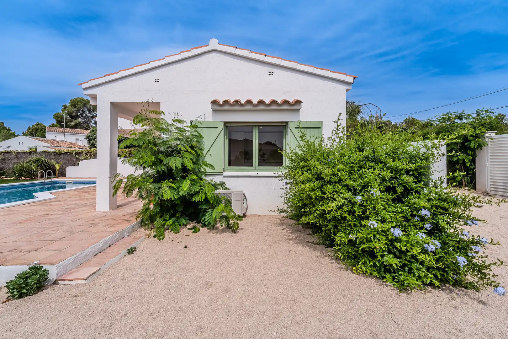 Exterior view of Houses for sale in L'Ametlla de Mar   with Air Conditioner, Heating and Private garden