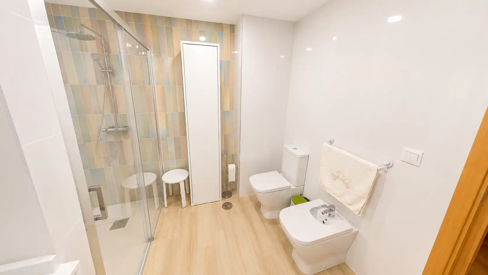 Badezimmer von Dachboden zum Verkauf in Vélez-Málaga mit Klimaanlage, Terrasse und Möbliert