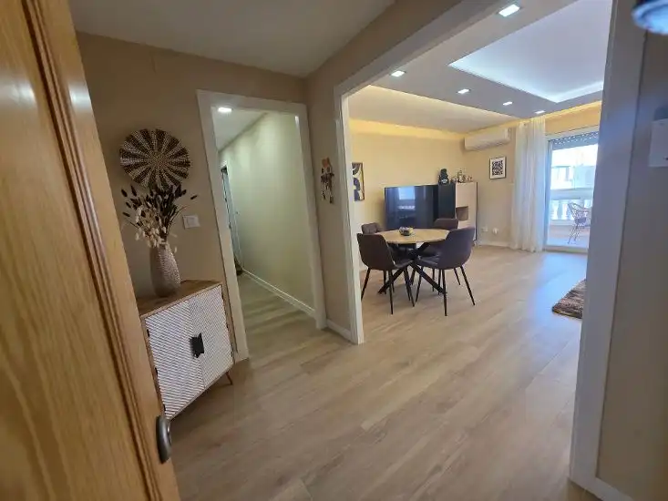 Living room of Flat for sale in La Manga del Mar Menor  with Furnished, Alarm and Community pool