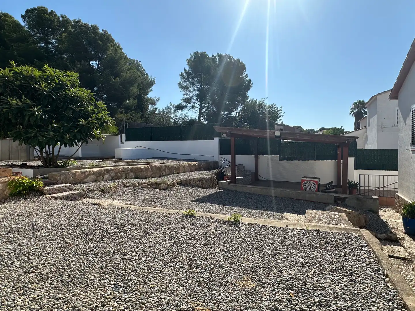 Vista exterior de Casa o chalet en venta en La Pobla de Montornès   con Aire acondicionado, Calefacción y Jardín privado