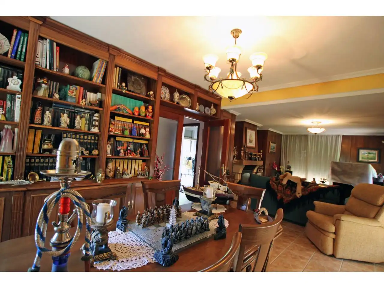 Comedor de Casa o chalet en venta en Cabanillas del Campo con Calefacción, Jardín privado y Terraza
