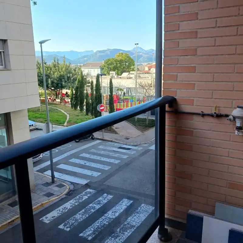Balcony of Flat for rent in La Font d'en Carròs  with Air Conditioner, Furnished and Balcony