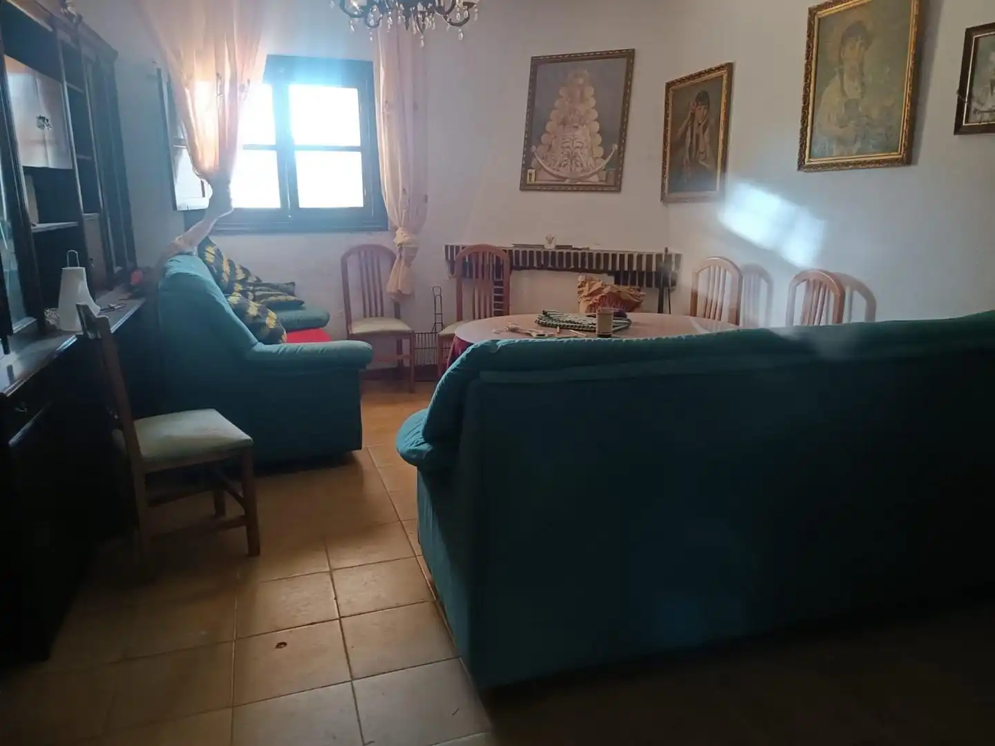 Sala de estar de Finca rústica en venta en El Puerto de Santa María con Aire acondicionado y Jardín privado