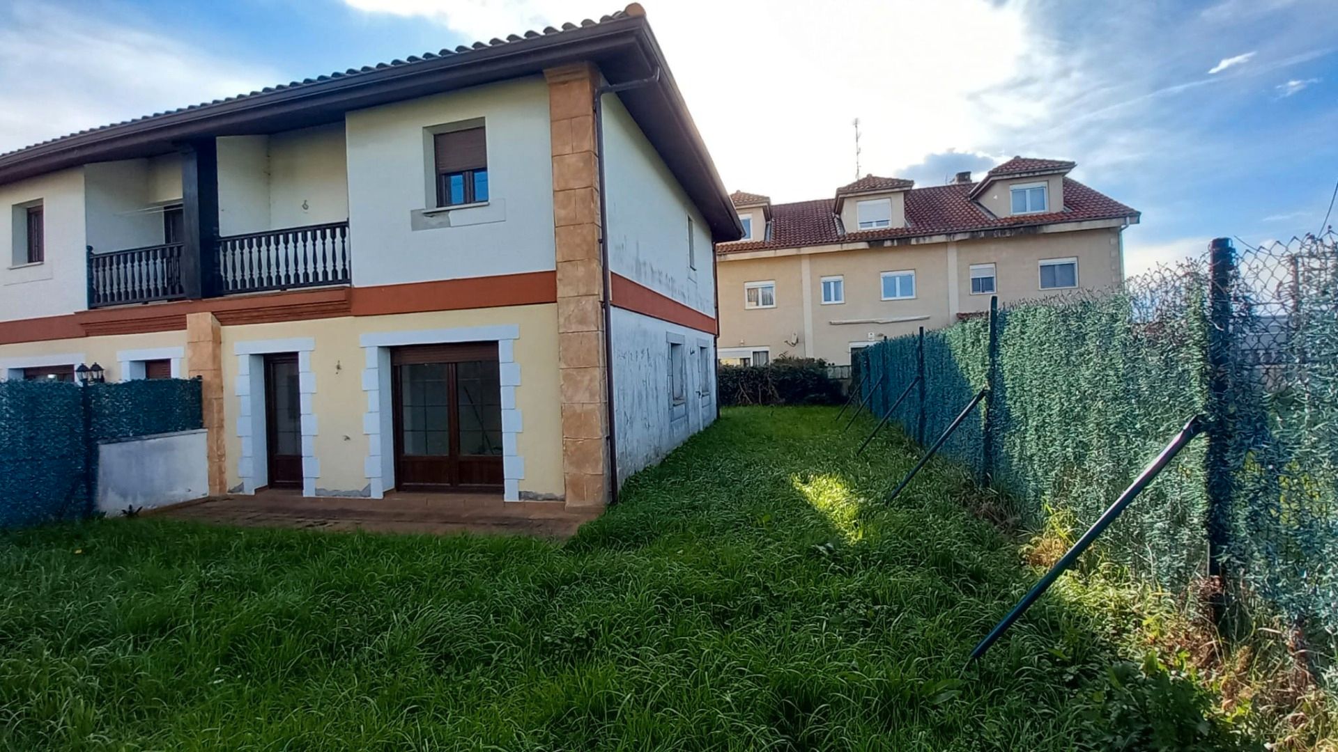 Exterior view of Single-family semi-detached for sale in Reocín  with Heating, Private garden and Terrace