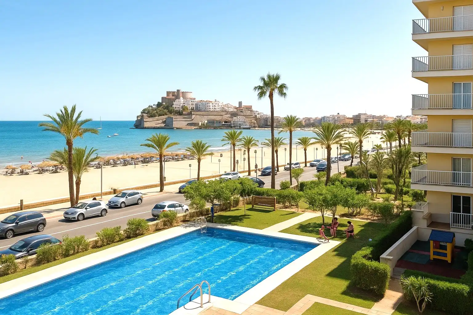 Apartamento con piscina en alquiler en Avinguda del Papa Luna 12, imagen 8