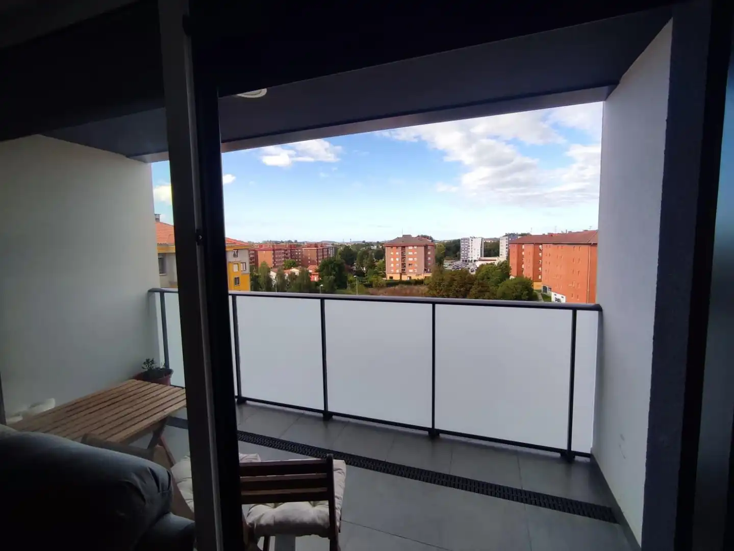 Terrasse von Wohnung zur Miete in Oviedo  mit Heizung, Terrasse und Möbliert