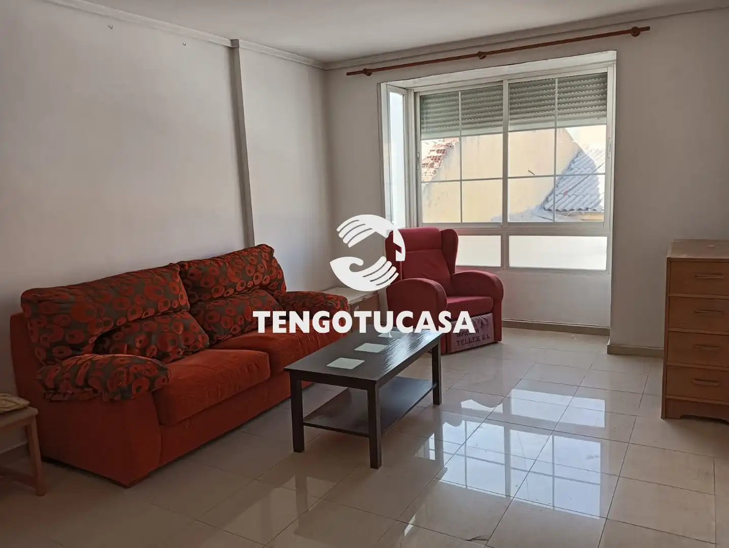 Sala de estar de Piso de alquiler en Madrid con Amueblado