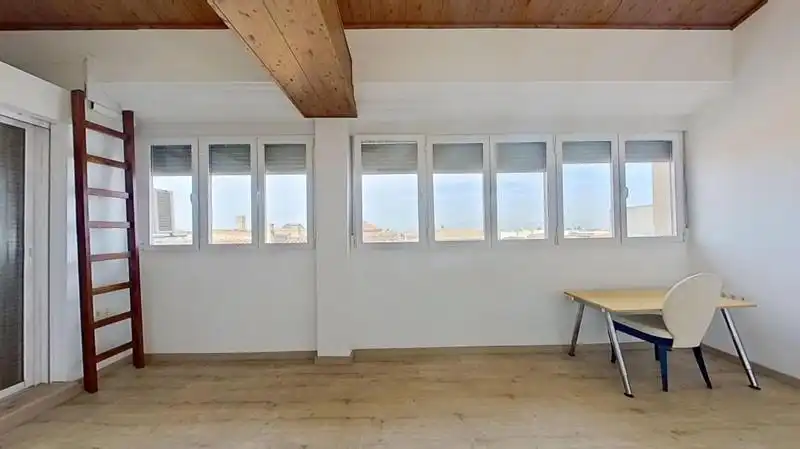 Esszimmer von Dachboden zum Verkauf in Cúllar Vega mit Terrasse und Balkon