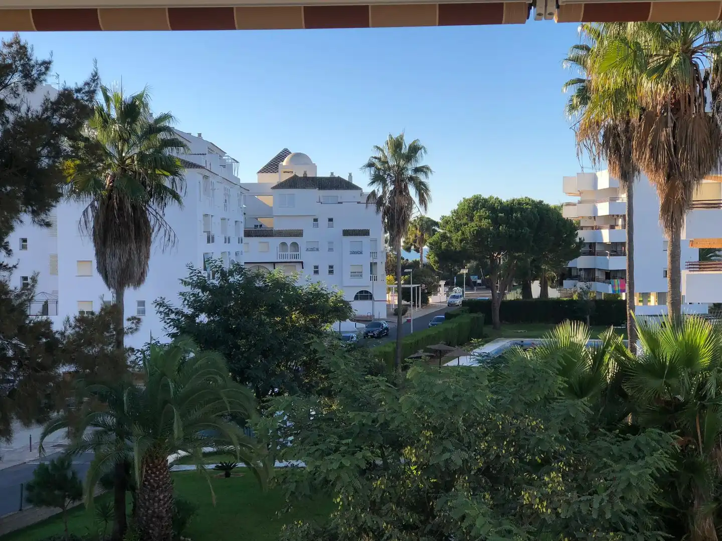 Vista exterior de Piso en venta en El Portil con Parquet, Terraza y Amueblado