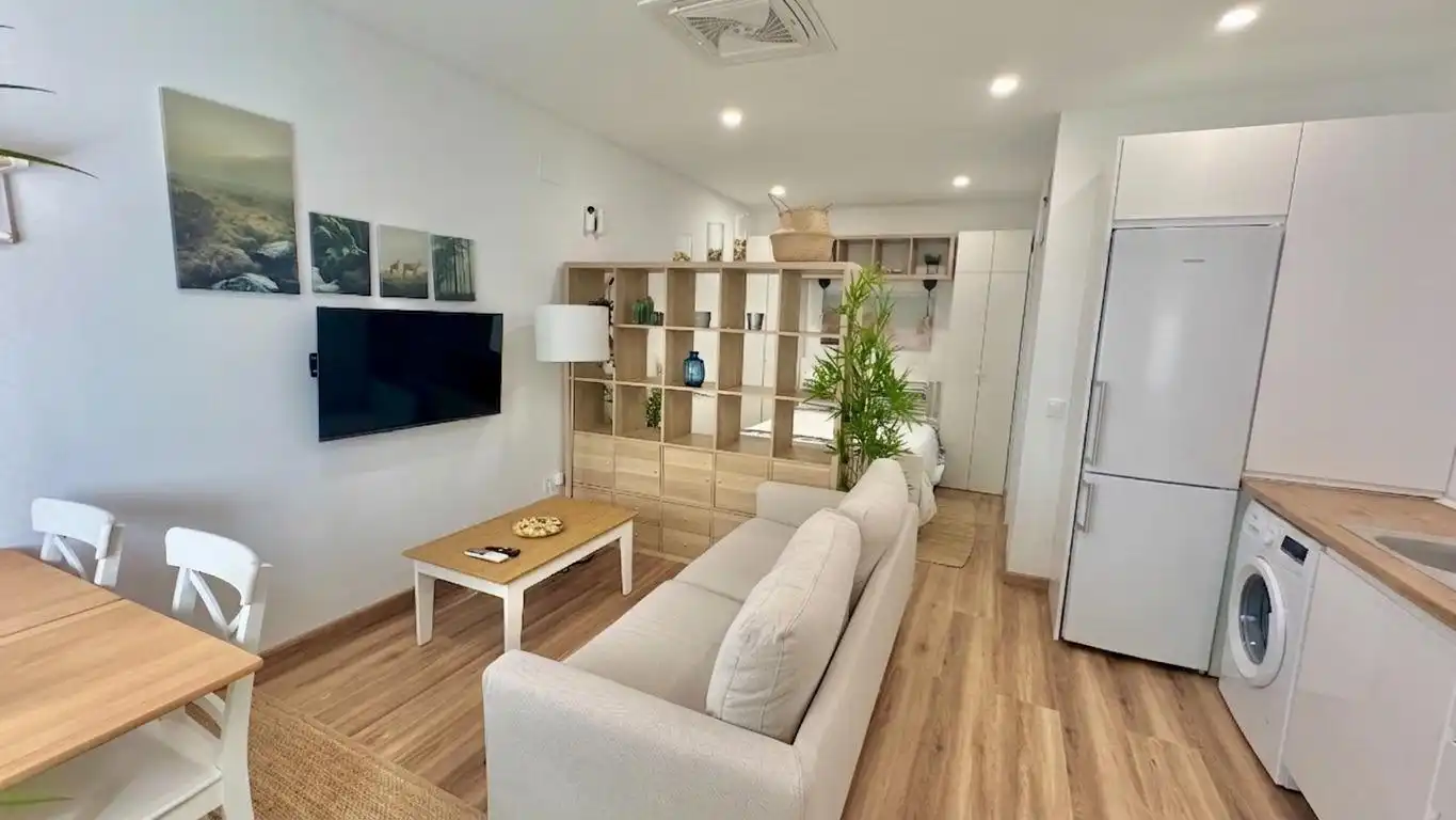 Sala de estar de Estudio en venta en Torremolinos con Aire acondicionado y Calefacción