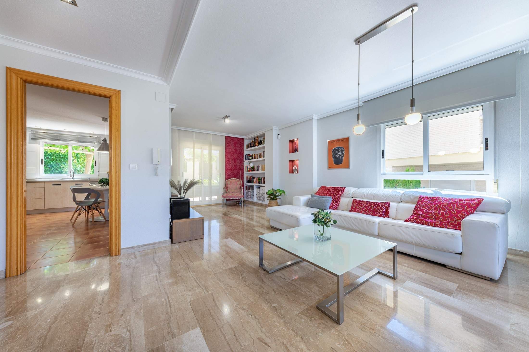 Sala de estar de Casa o chalet en venta en Petrer con Aire acondicionado, Calefacción y Jardín privado