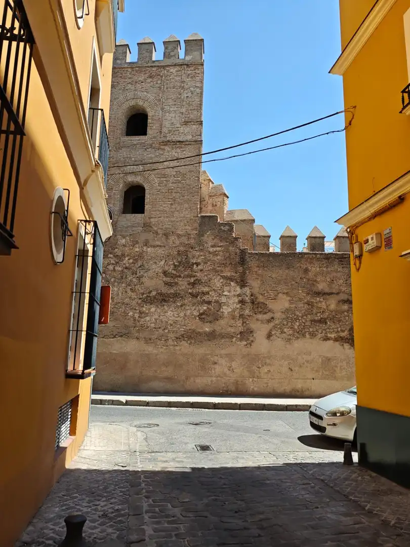 Vista exterior de Apartamento de alquiler en Sevilla con Aire acondicionado, Calefacción y Amueblado