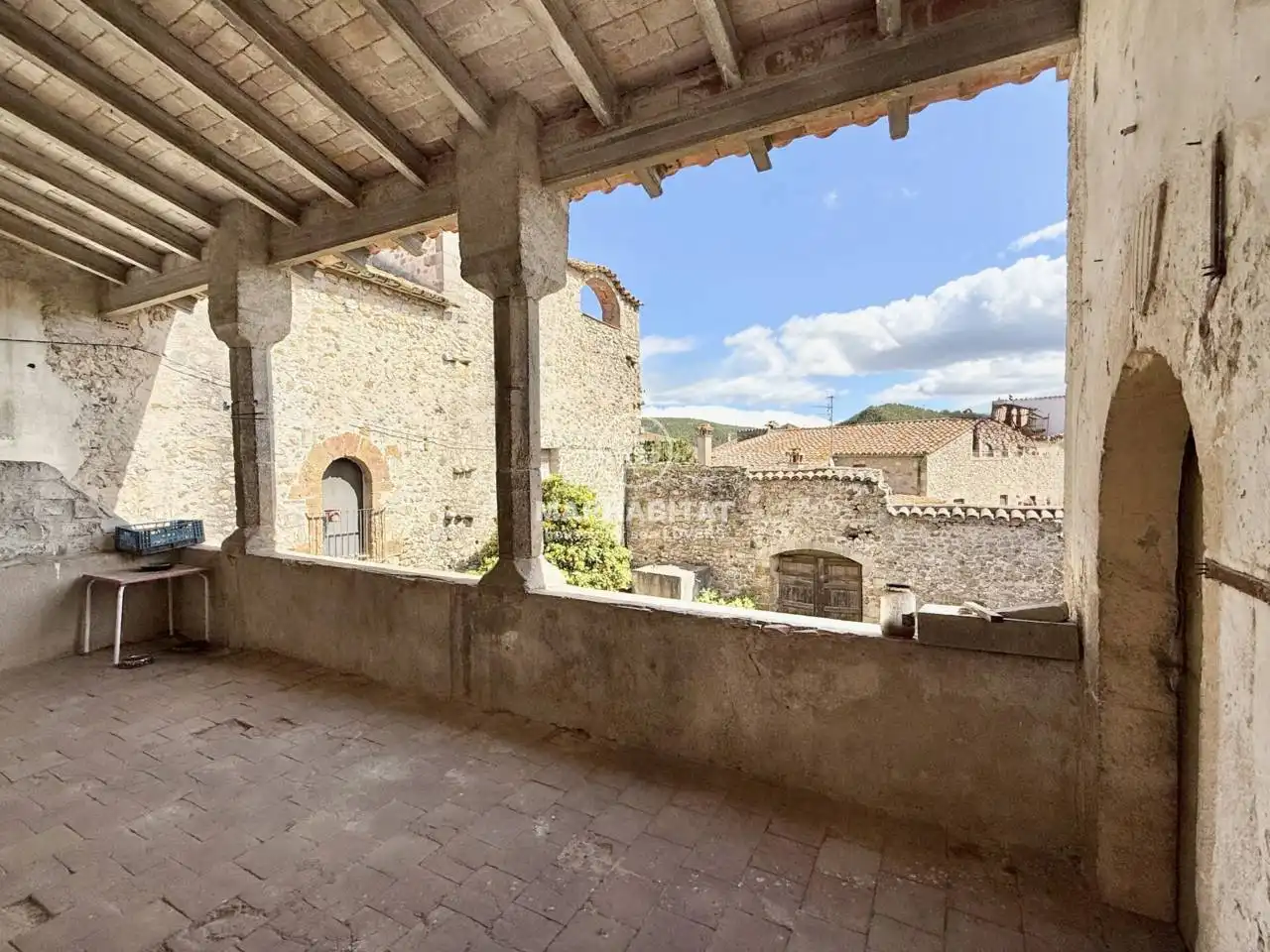Vista exterior de Finca rústica en venta en Boadella i les Escaules con Jardín privado y Terraza