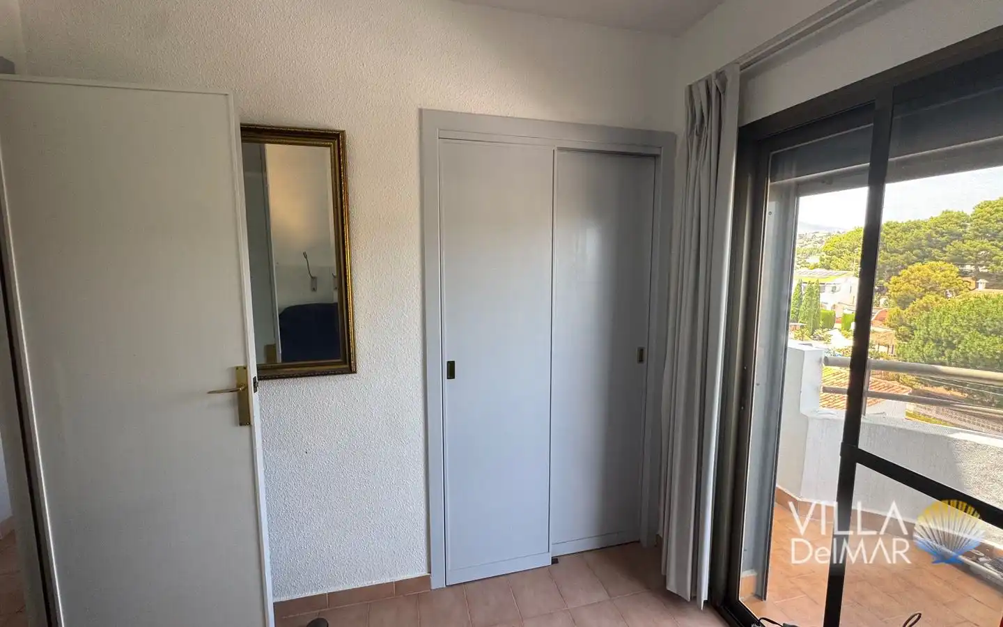 Dormitori de Apartament en venda en Calpe / Calp amb Aire condicionat, Calefacció i Terrassa