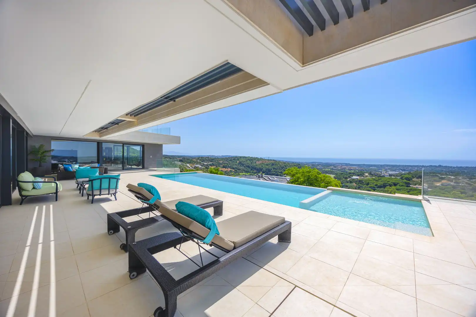 Terraza de Casa o chalet en venta en Sotogrande con Aire acondicionado, Calefacción y Jardín privado