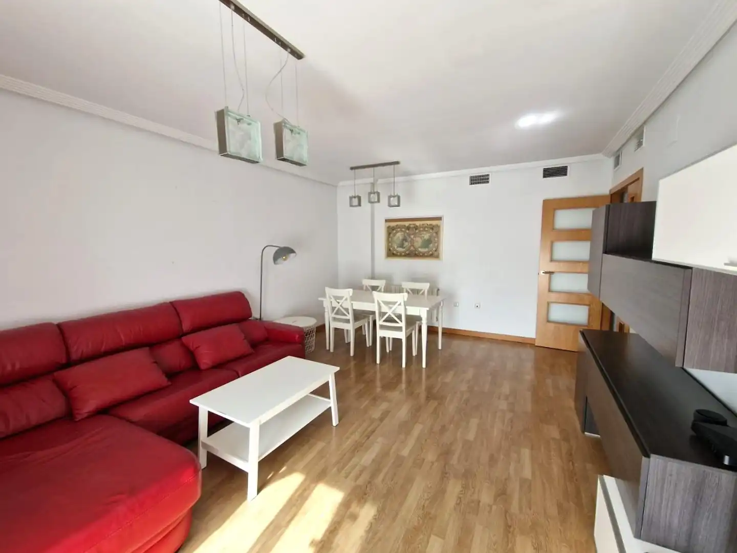 Sala de estar de Ático en venta en Plasencia con Aire acondicionado, Calefacción y Terraza