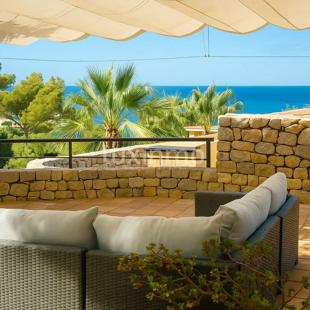 Casa pareada con piscina en venta en Cala Vedella-Cala Tarida, imagen 6