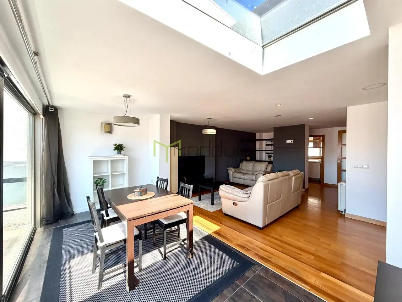 Sala de estar de Ático en venta en A Coruña Capital  con Calefacción, Terraza y Trastero
