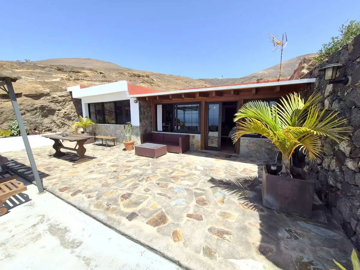 Terrassa de Casa o xalet en venda en Tías amb Jardí privat, Terrassa i Moblat