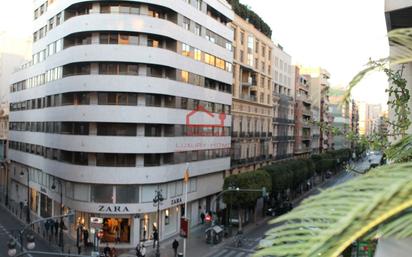 Exterior view of Flat for sale in  Valencia Capital  with Air Conditioner, Parquet flooring and Terrace