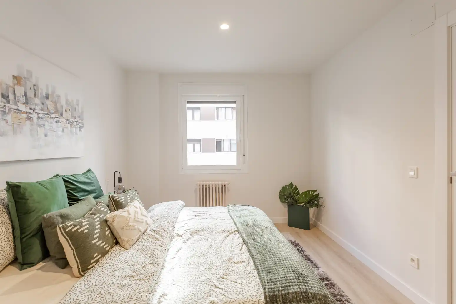 Bedroom of Flat for sale in  Pamplona / Iruña  with Heating and Terrace