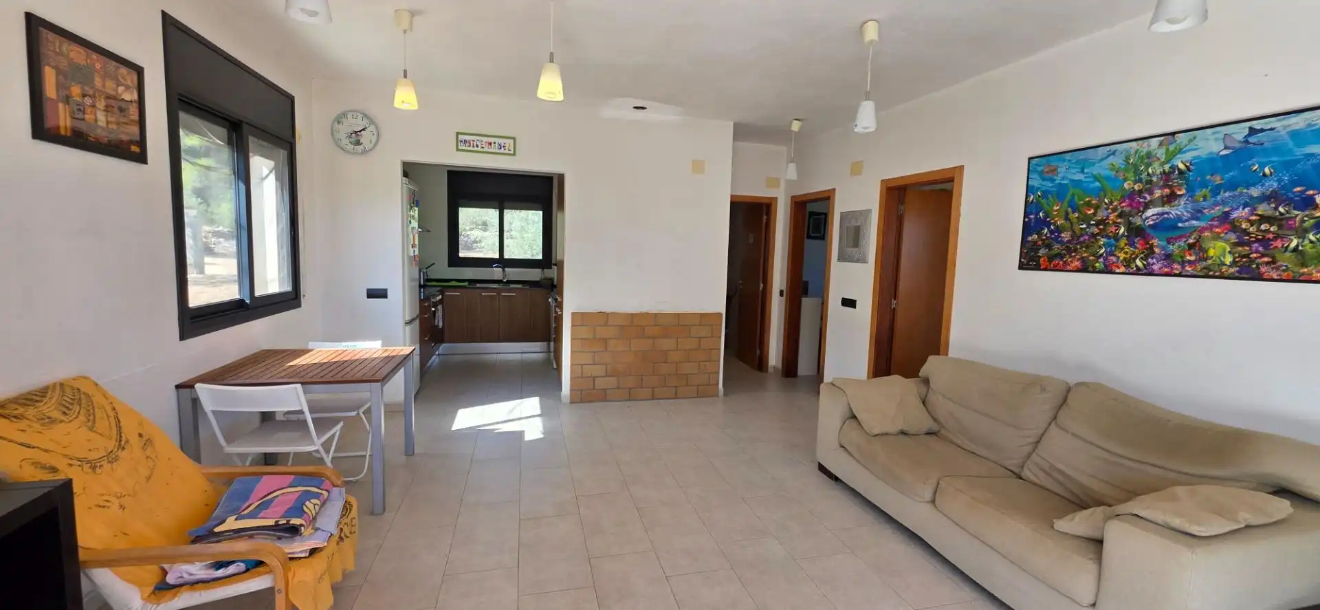Cuina de Finca rústica en venda en El Perelló amb Jardí privat, Terrassa i Traster
