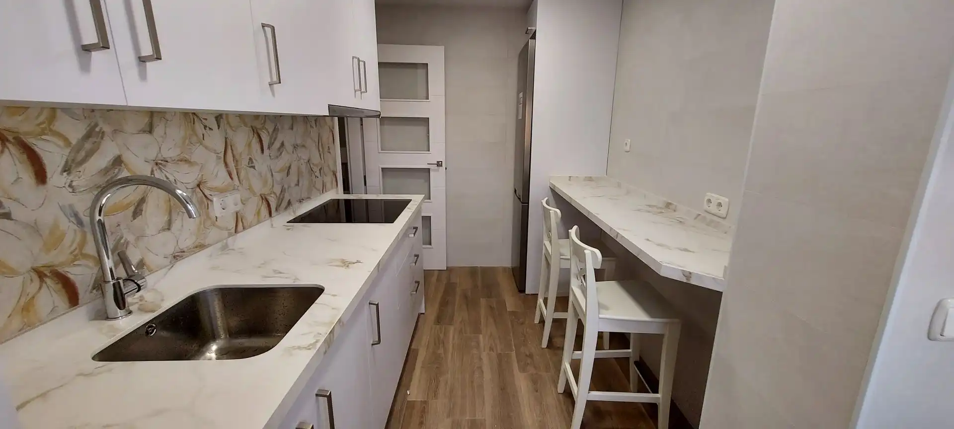 Kitchen of Flat for rent in Málaga  with Air Conditioner and Furnished