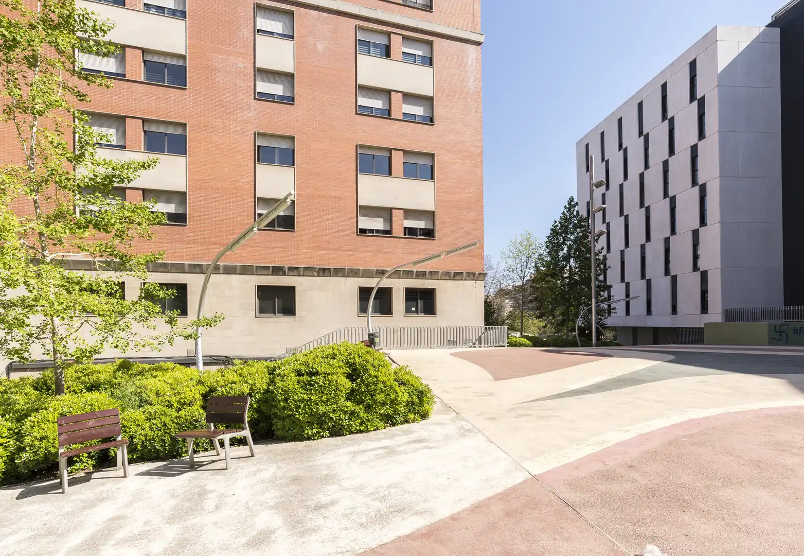 Vista exterior de Local de alquiler en Barcelona con Terraza