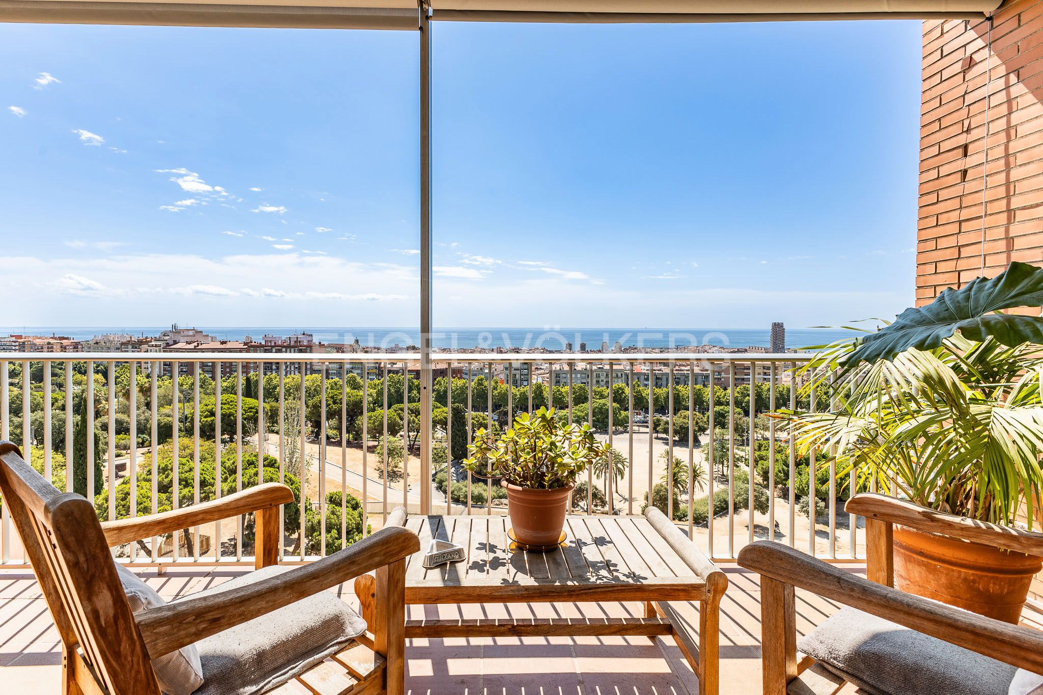 Exterior view of Attic for sale in Mataró  with Air Conditioner, Heating and Parquet flooring