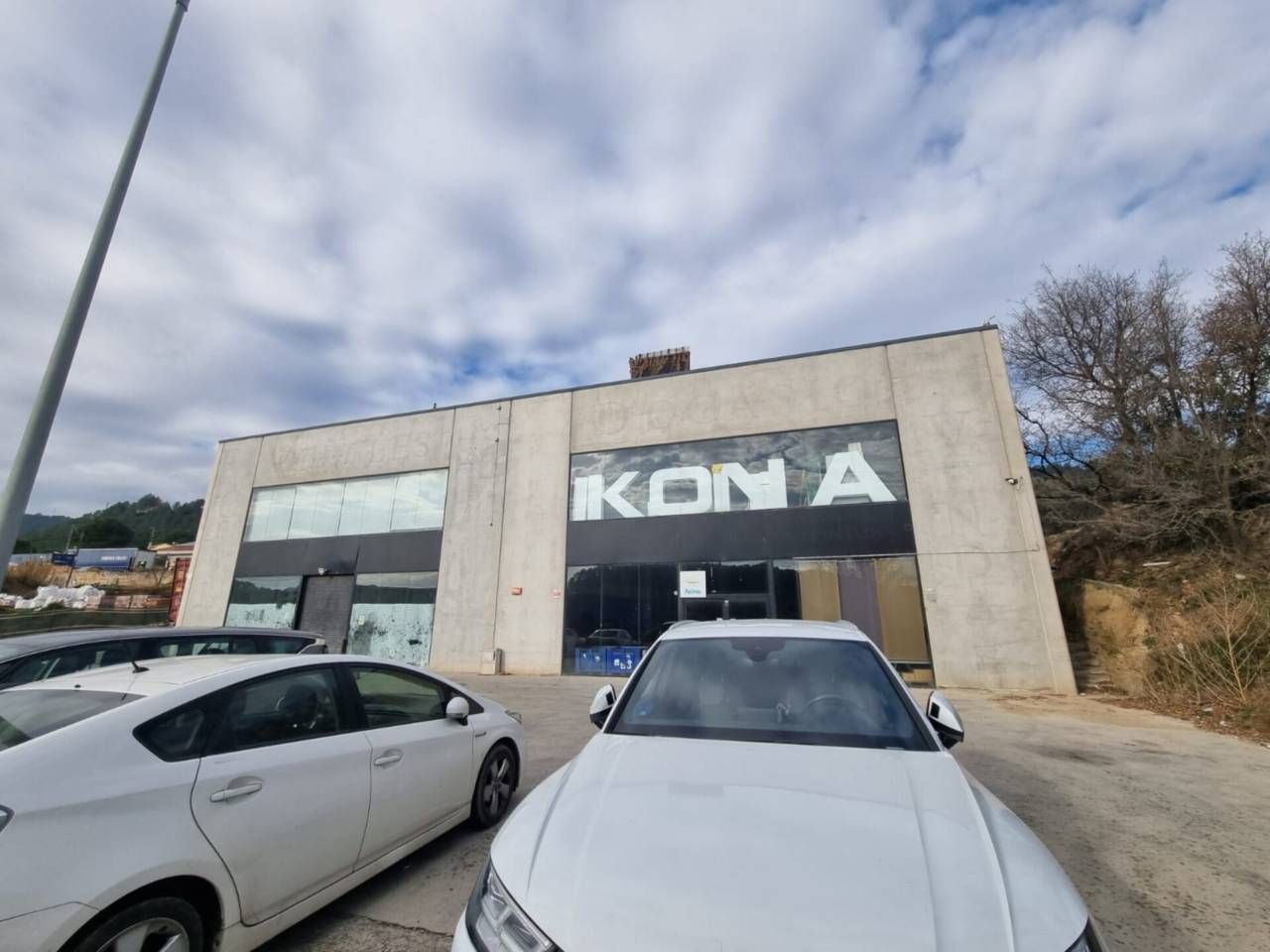 Exterior view of Industrial buildings for sale in Castellgalí  with Alarm