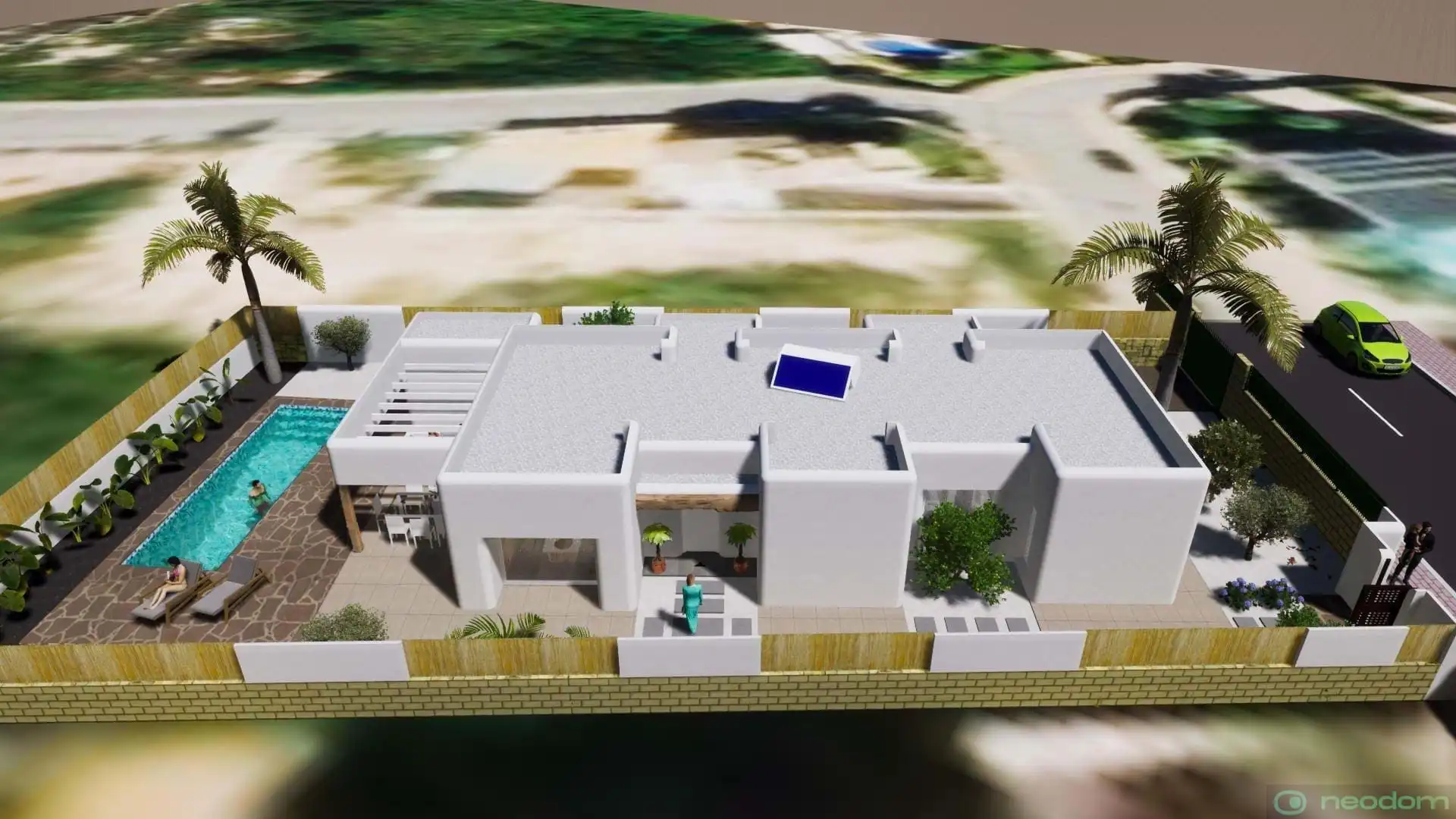 Vista exterior de Casa o chalet en venta en Pueblo - Urbanizaciones