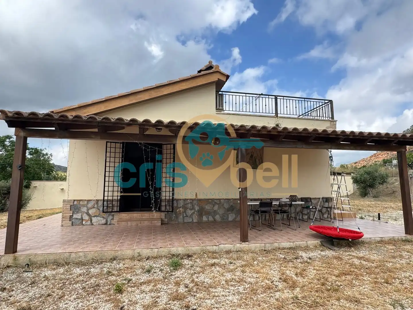 Exterior view of Detached homes for sale in Lorca  with Air Conditioner, Private garden and Terrace
