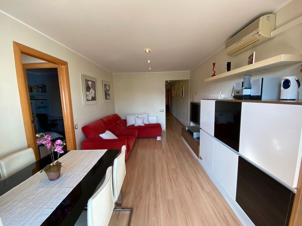 Sala d'estar de Pis de lloguer en Cornellà de Llobregat amb Aire condicionat, Calefacció i Parquet