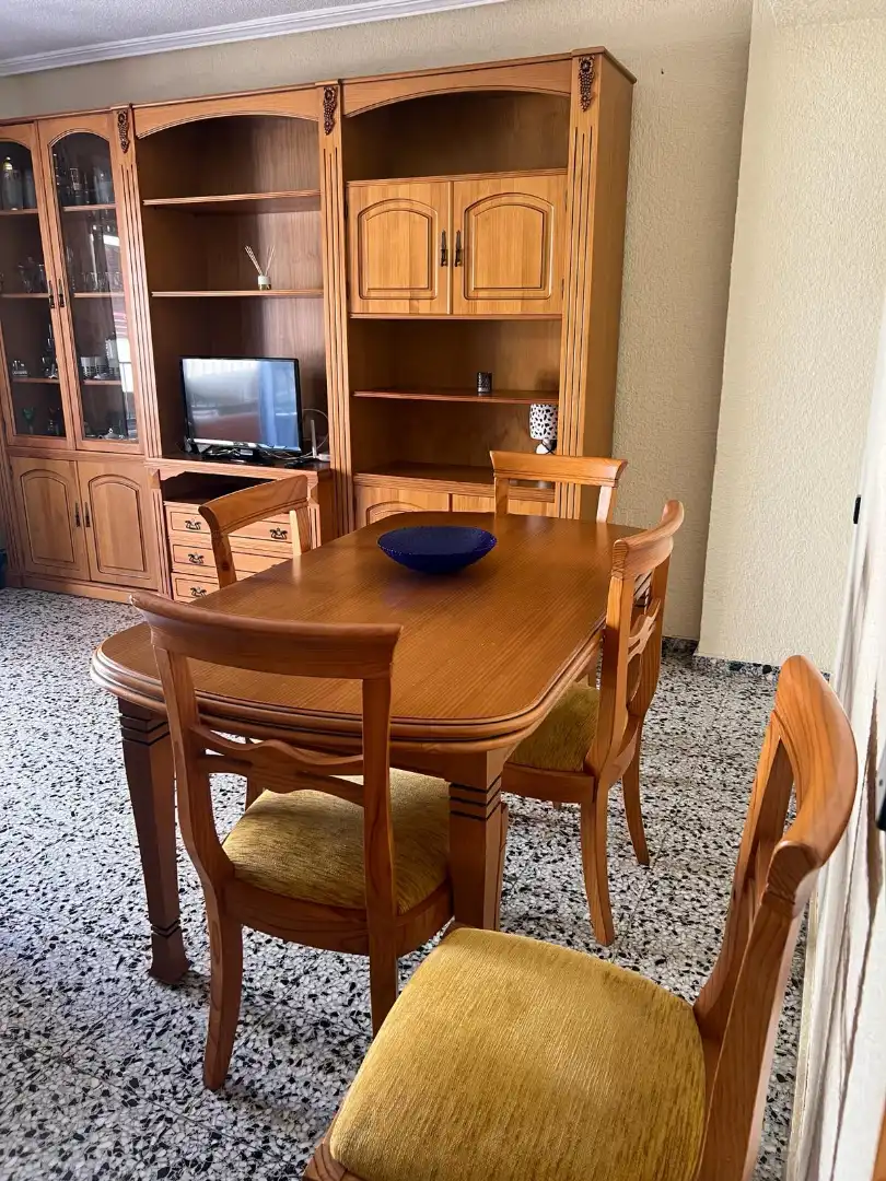 Comedor de Piso para compartir en San Vicente del Raspeig / Sant Vicent del Raspeig con Aire acondicionado, Amueblado y Horno
