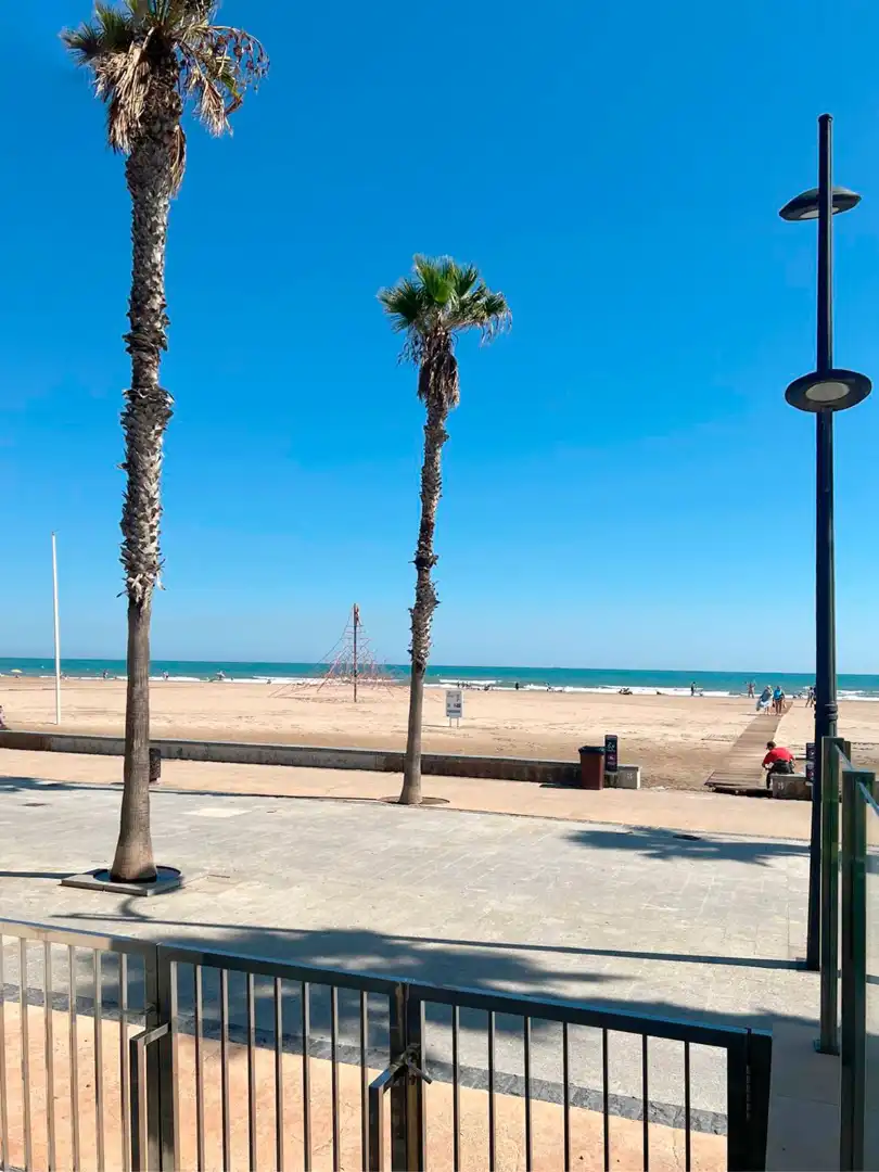 Vista exterior de Piso en venta en Alboraya con Aire acondicionado, Trastero y Amueblado