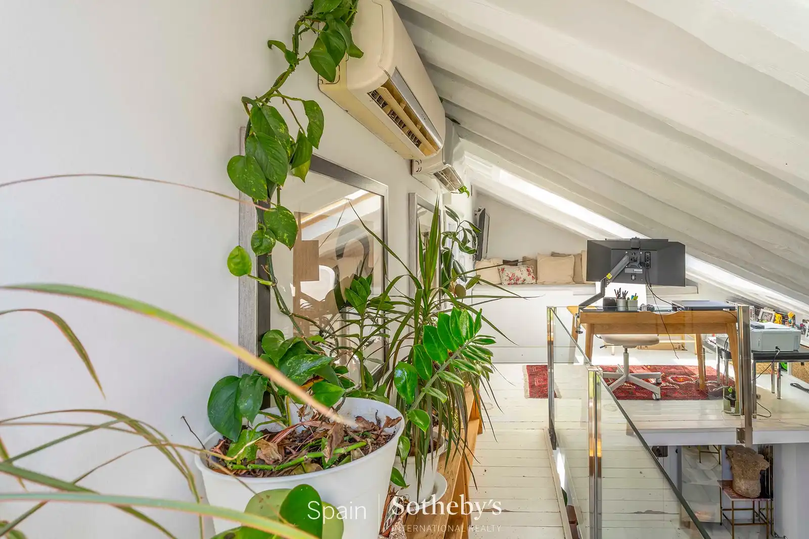 Terraza de Ático de alquiler en Madrid con Aire acondicionado, Calefacción y Terraza