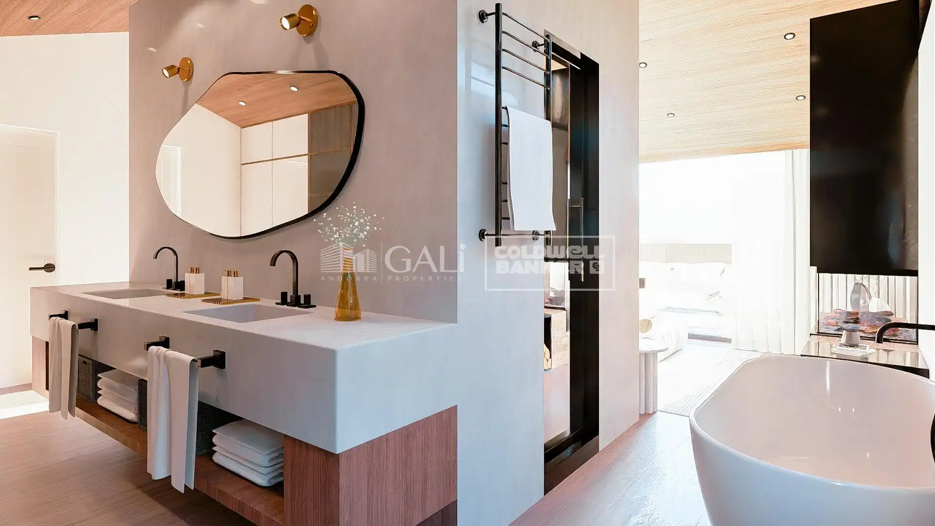 Baño de Casa o chalet en venta en Montferrer i Castellbò con Aire acondicionado, Calefacción y Jardín privado