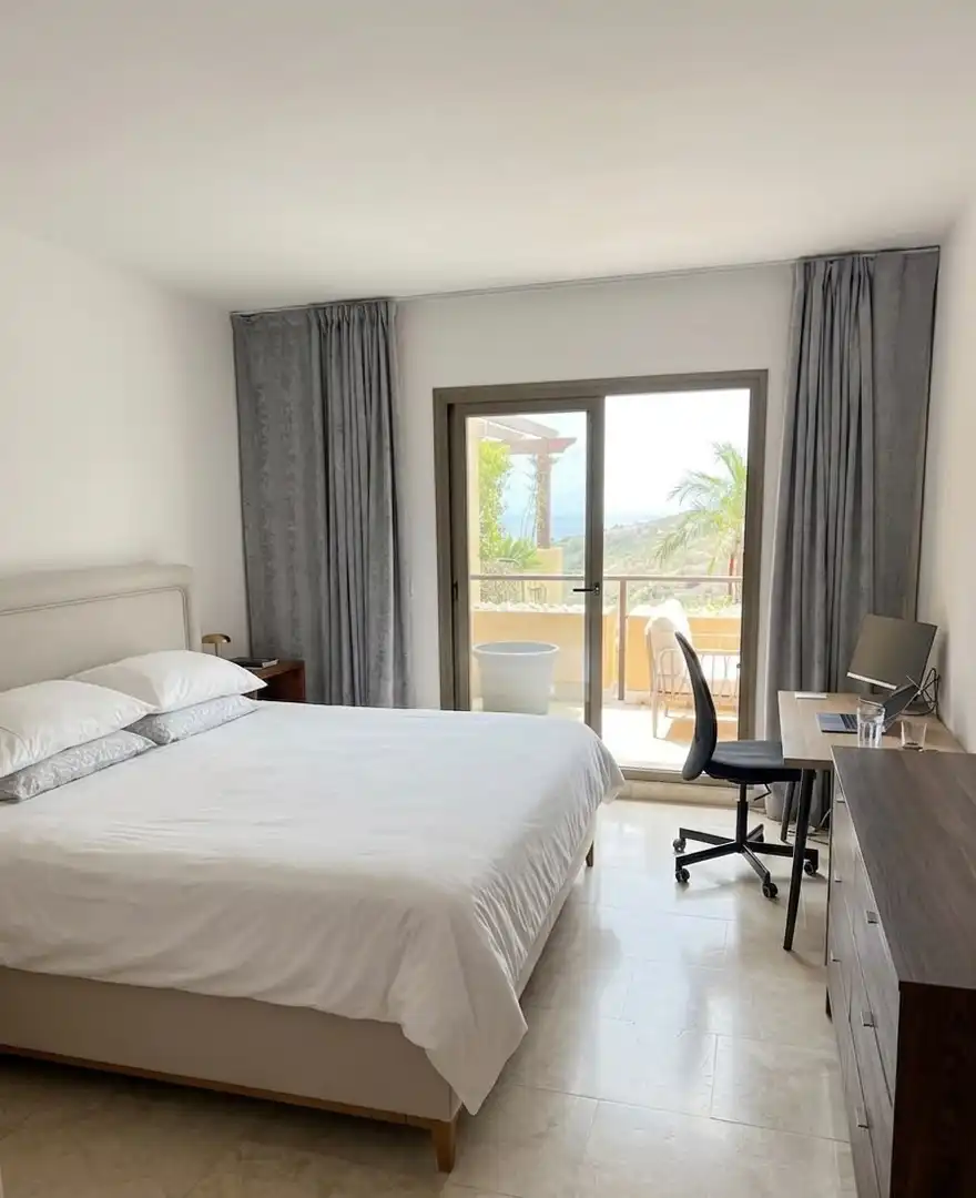 Bedroom of Attic for rent in Benahavís  with Air Conditioner, Heating and Terrace