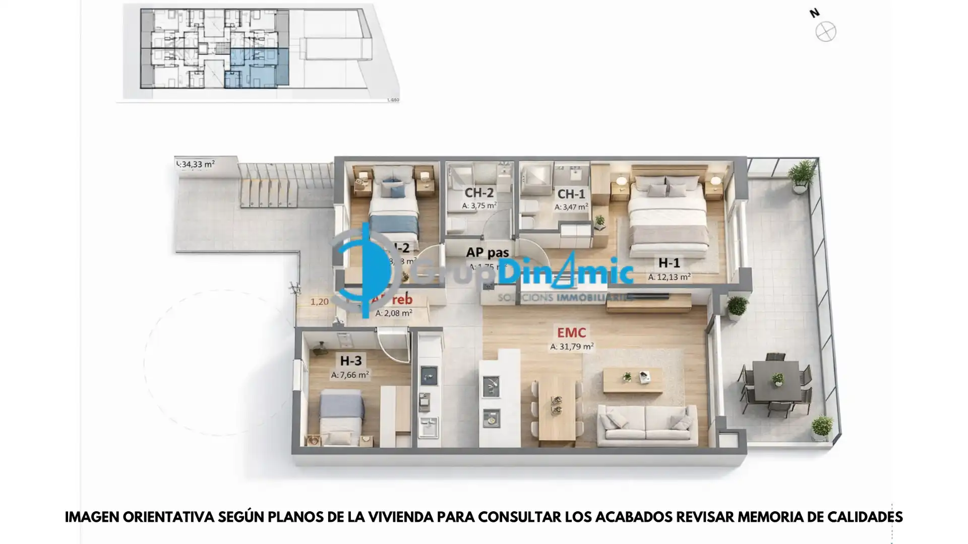 Appartement avec ascenseur à vendre à Carrer de la Font 28I