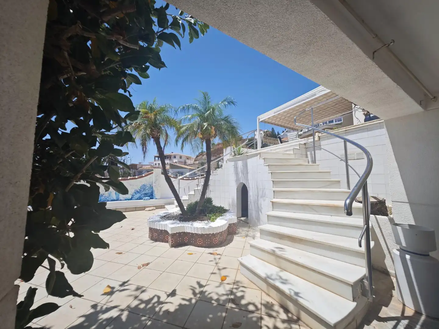 Terraza de Casa o chalet de alquiler en Rincón de la Victoria con Aire acondicionado, Calefacción y Jardín privado