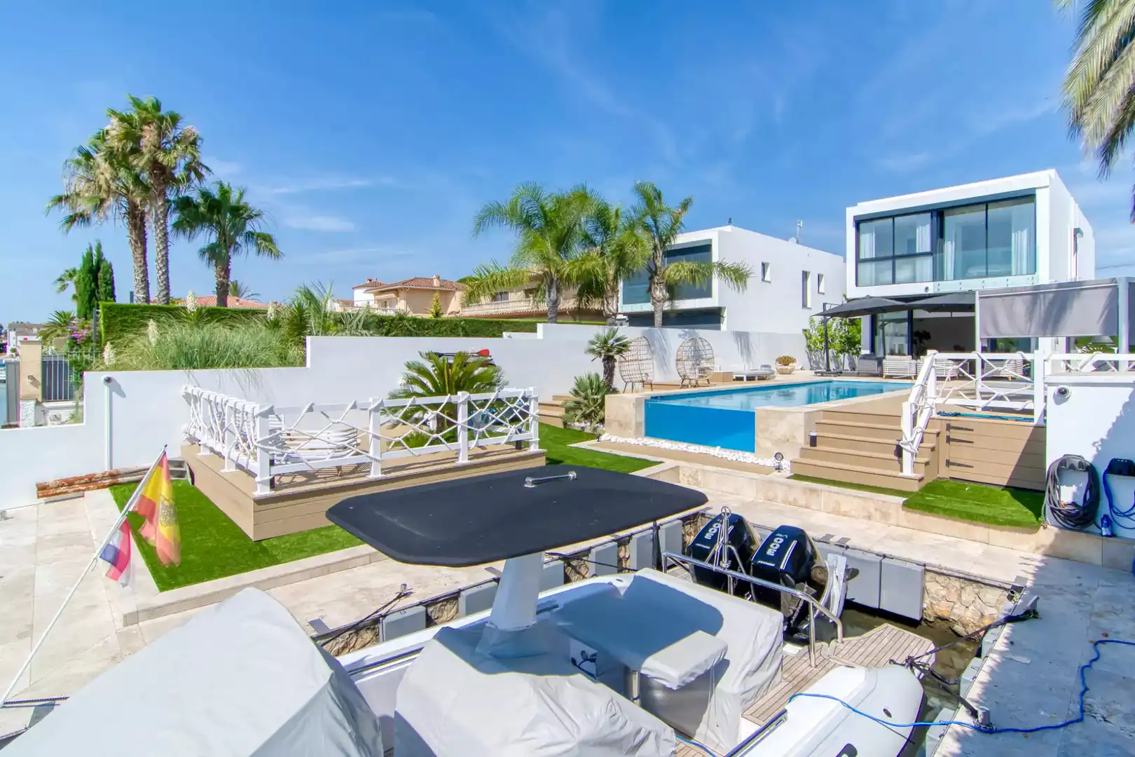 Terrassa de Casa o xalet en venda en Empuriabrava amb Aire condicionat, Calefacció i Terrassa