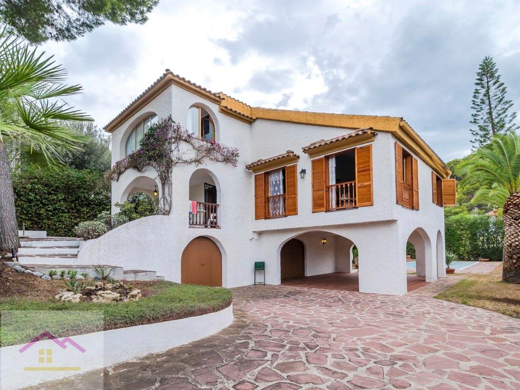 Exterior view of House or chalet for sale in Oropesa del Mar / Orpesa  with Private garden, Terrace and Swimming Pool