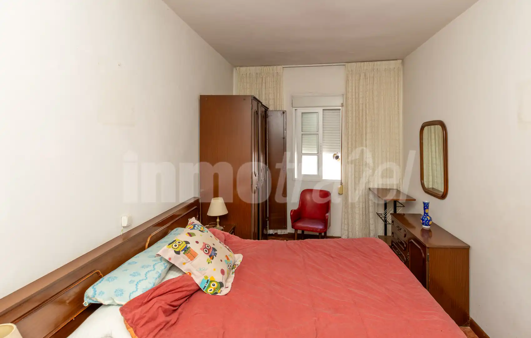 Dormitori de Casa adosada en venda en Sanxenxo amb Terrassa, Moblat i Forn