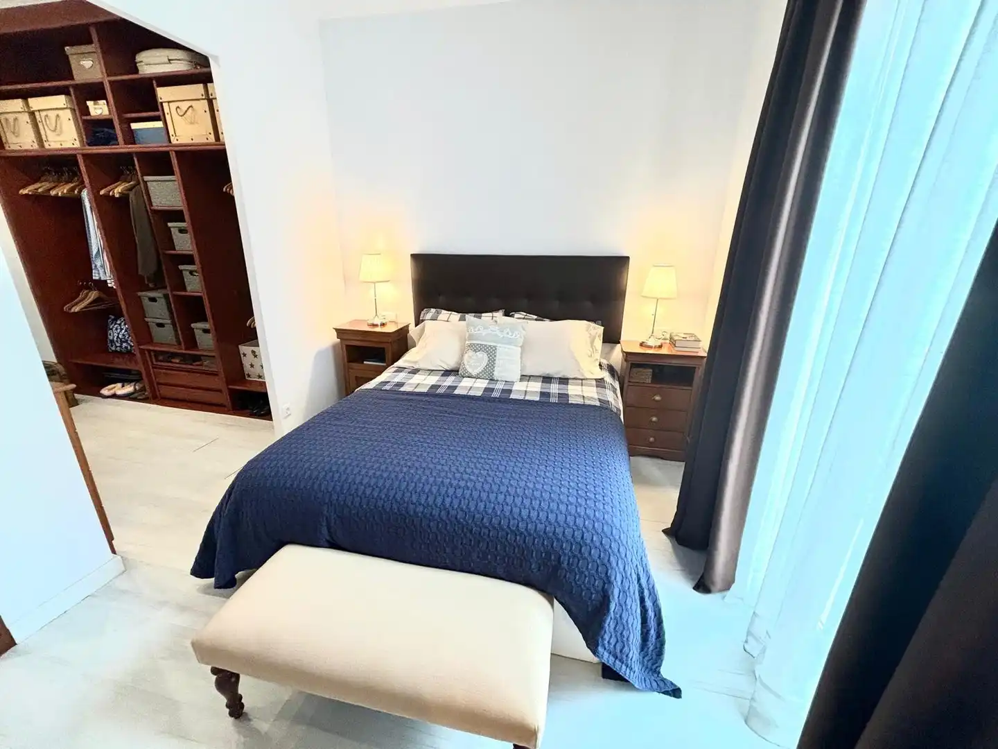 Bedroom of Apartments for rent in  Palma de Mallorca  with Air Conditioner and Furnished