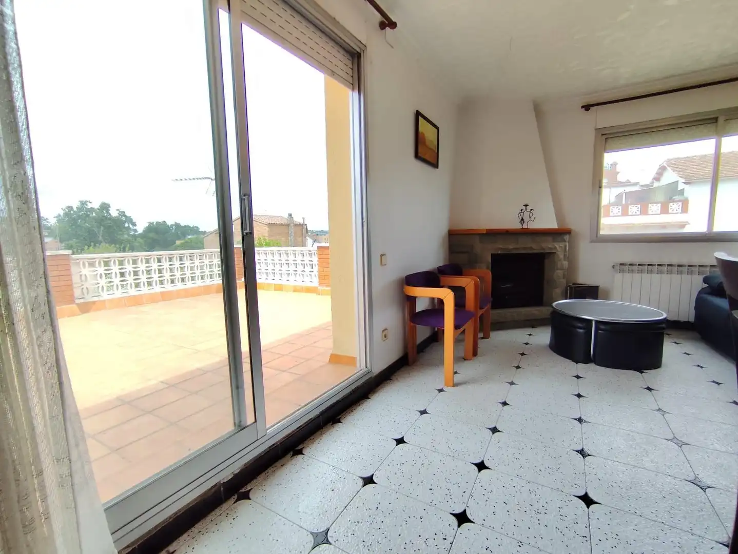 Terraza de Casa o chalet en venta en Santa Perpètua de Mogoda con Aire acondicionado, Calefacción y Jardín privado