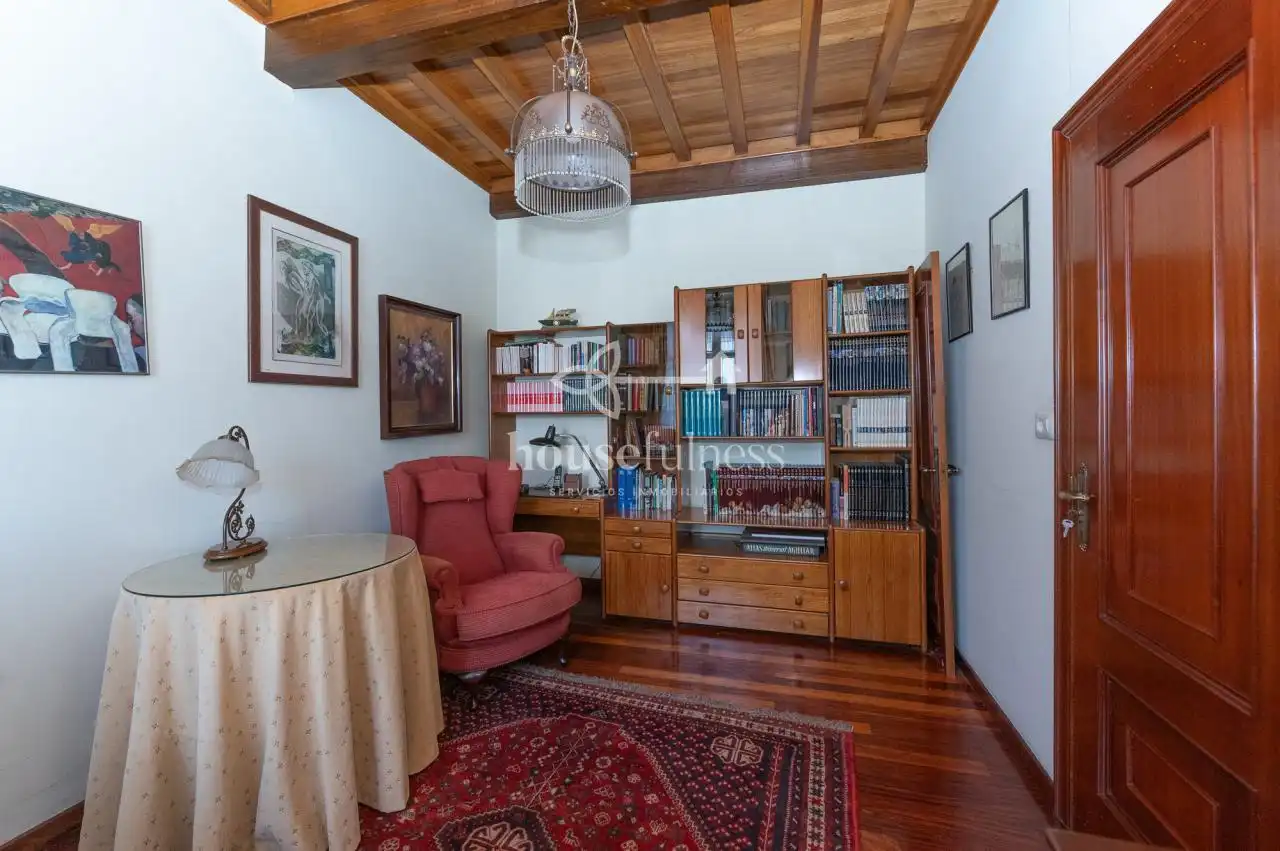 Sala d'estar de Casa o xalet en venda en San Sadurniño amb Calefacció, Jardí privat i Terrassa
