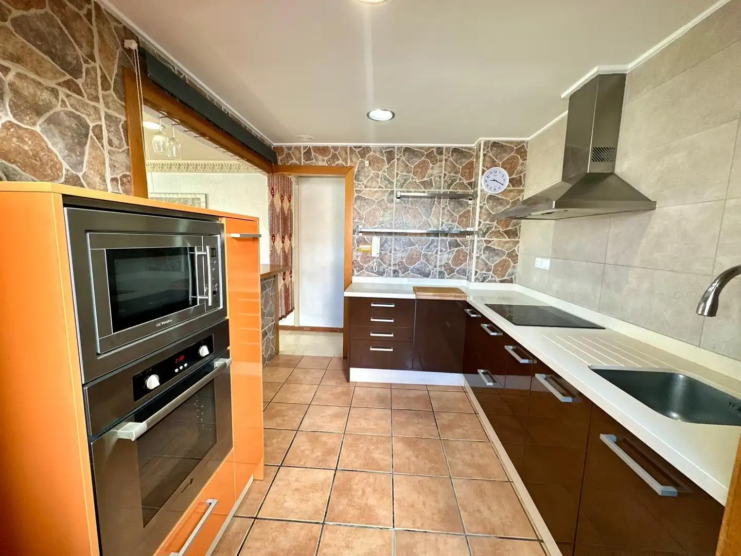 Cocina de Ático en venta en Elche / Elx con Terraza, Amueblado y Balcón