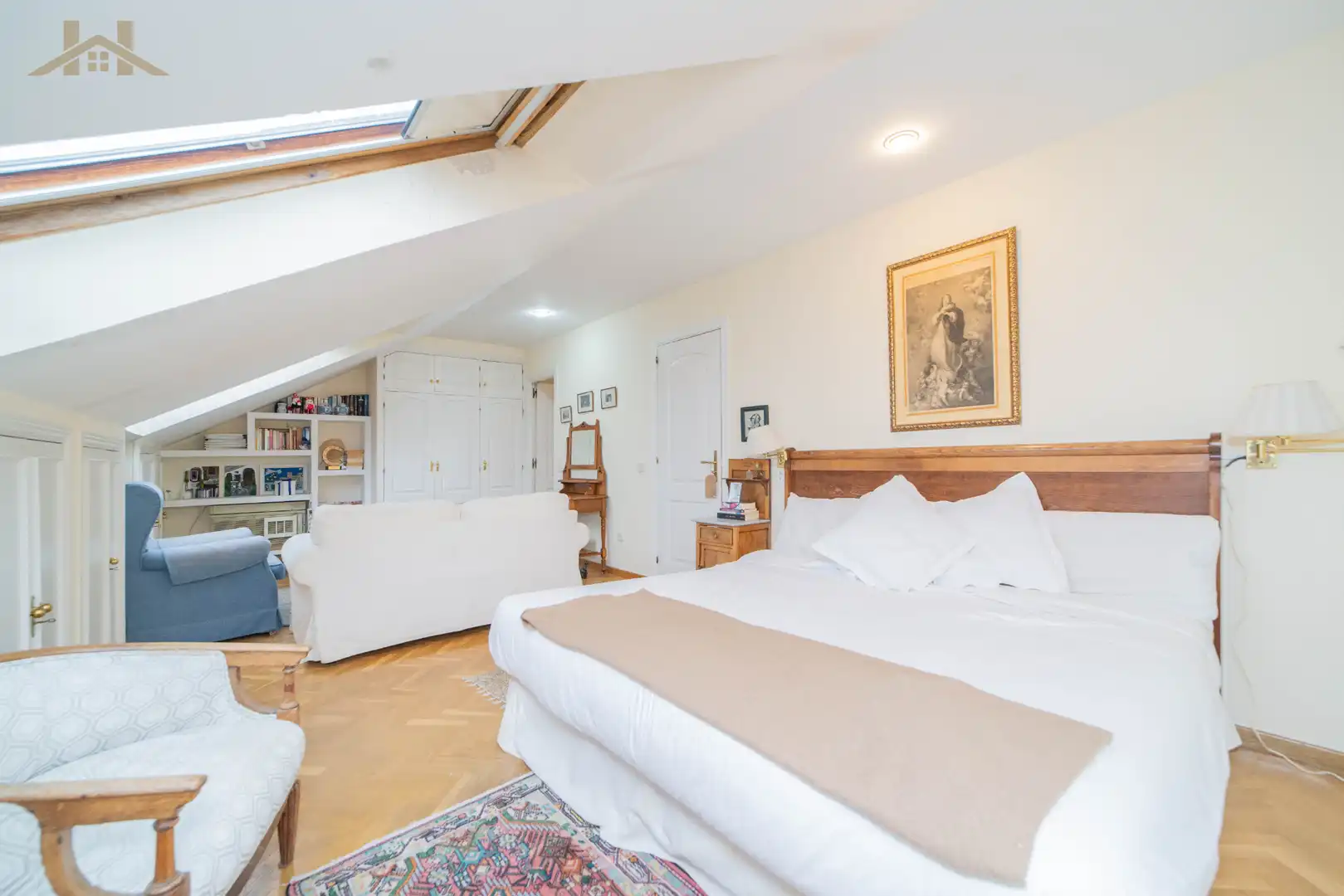 Bedroom of Duplexes for sale in Madrid  with Air Conditioner, Heating and Storage room