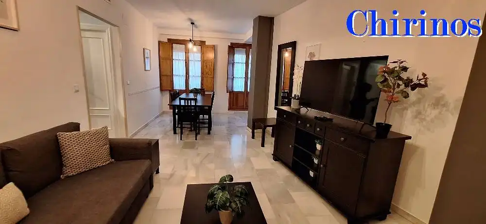 Living room of Flat for rent in Córdoba  with Air Conditioner, Terrace and Furnished